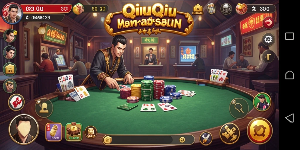 Screenshot gameplay QiuQiu yang mendebarkan di 33L.
