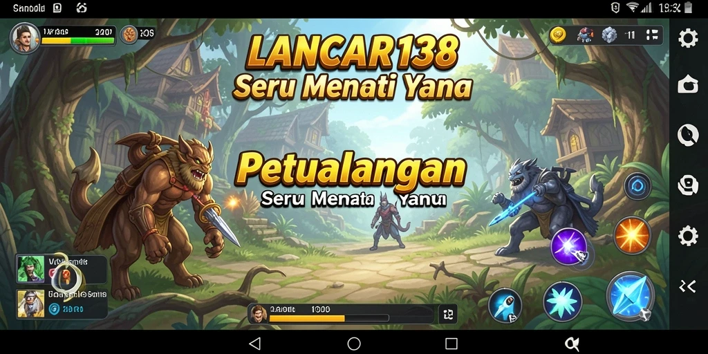 Tampilan gameplay petualangan seru LANCAR138.