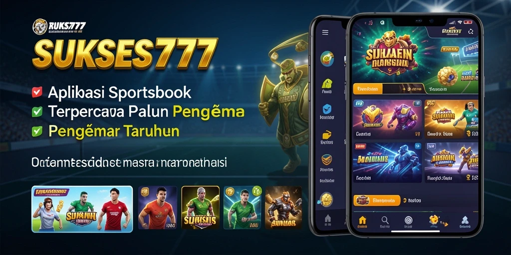 Tampilan Menarik dari Aplikasi SUKSES777 yang Menampilkan Gameplay Sportsbook.